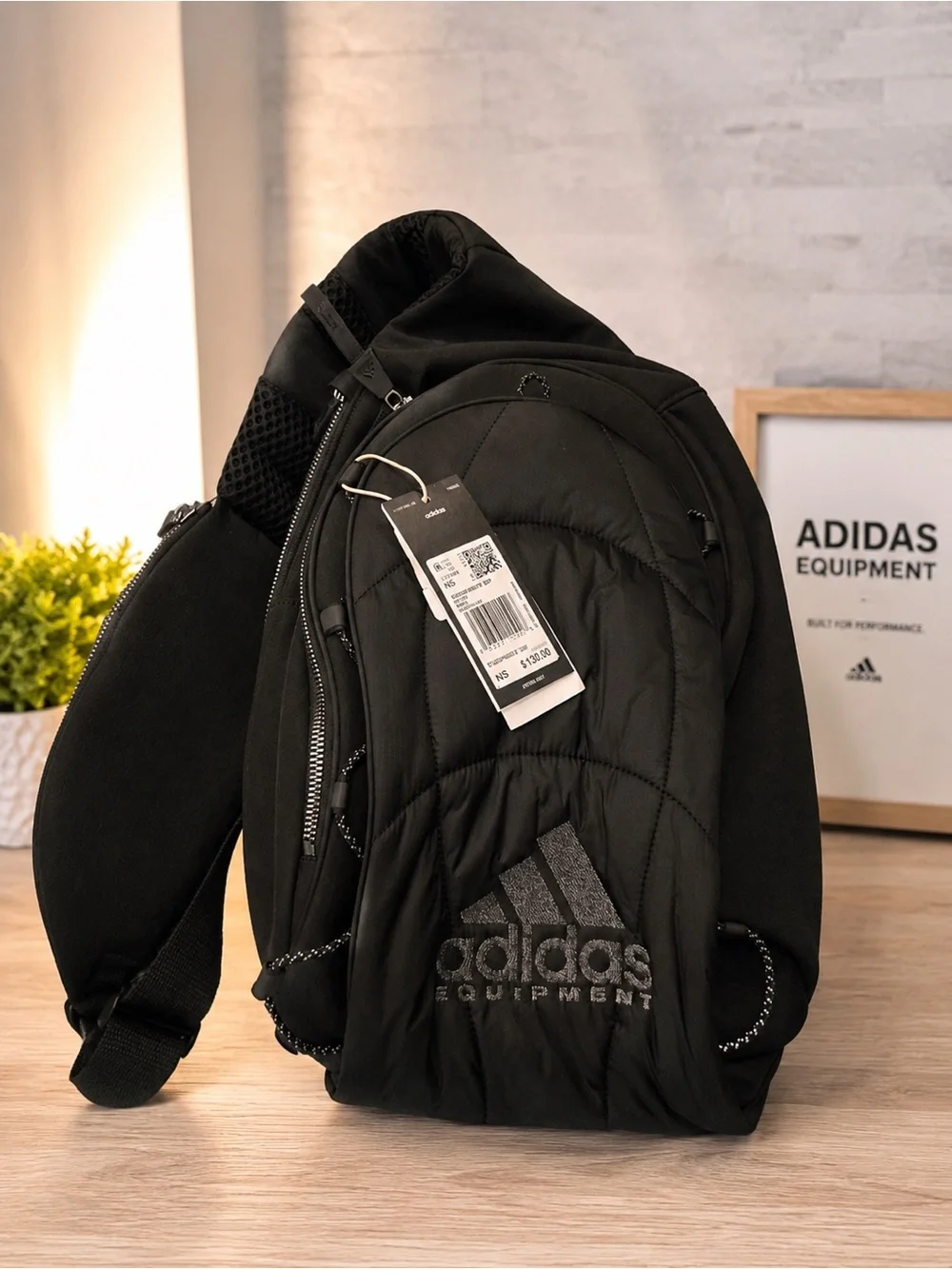 adidas EQUIPMENT ONE SHOULDER BACKPACK Black